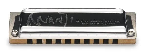 SUZUKI MANJI M-20 10 hole Bluetooth гармоника Diatonic Key Of C