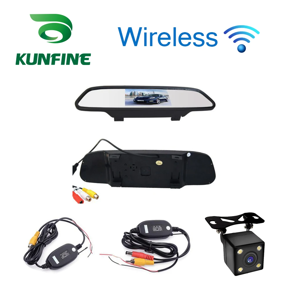 Автомобильный Стайлинг Автомобильное зеркало заднего вида 4 3 дюйма