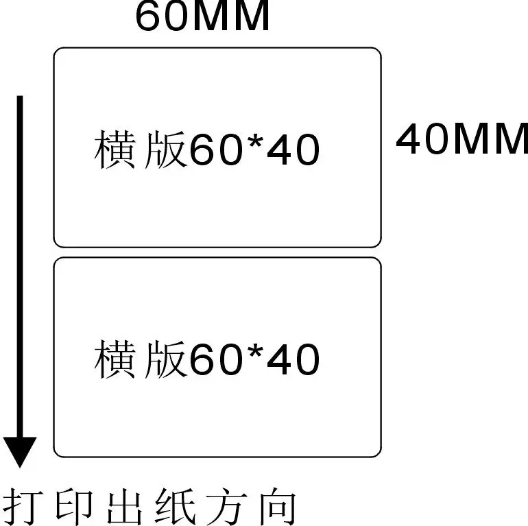 1000 шт. съемные водонепроницаемые этикетки из полипропилена 60 х40 мм|label printer roll|label