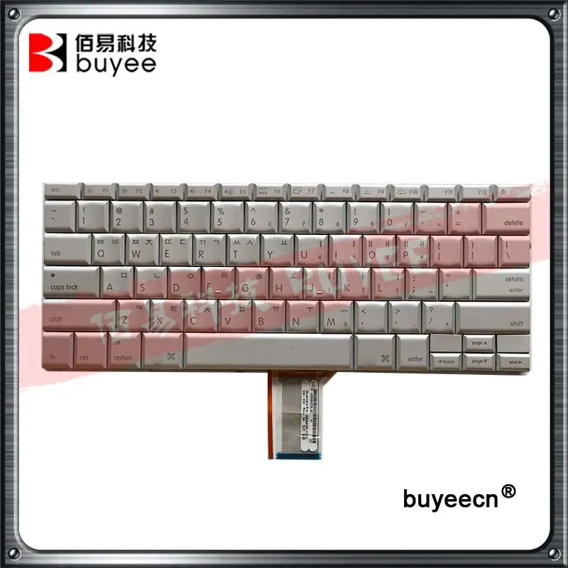 Серебряная сменная клавиатура A1138 A1139 для MacBook A1139|keyboard replacement|korean keyboardkeyboard repair |