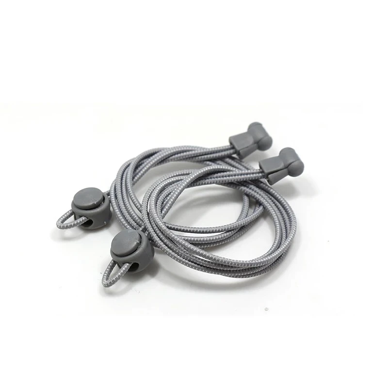 Light grey 1 пара ленивых шнурков шнурки для кроссовок эластичные обувные Ботинки со шнурками аксессуары шнурки для бега/триатлона - Цвет: Light grey