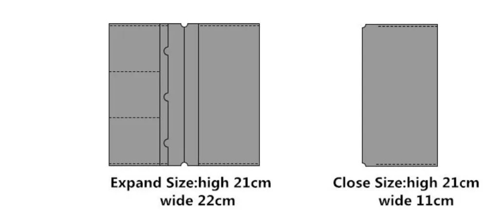 Войлочный держатель для карт путешественников Midori // кредитных органайзер кожа