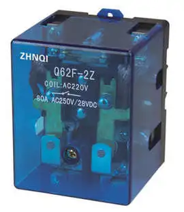 JQX-62F-2Z 80A 12V Катушка высокой мощности реле 12V DC