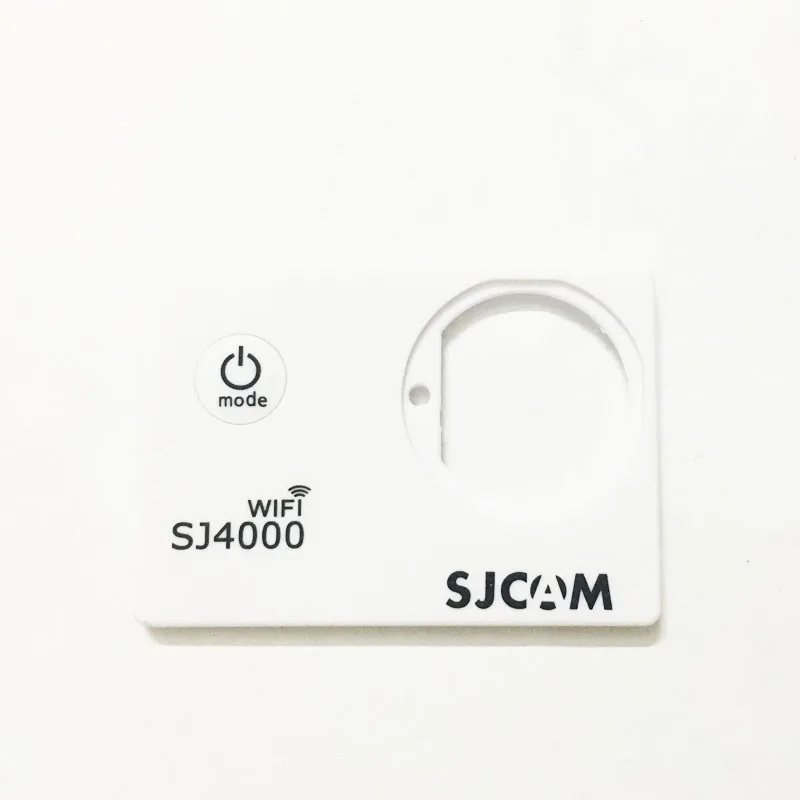 Белый цвет SJCAM SJ4000 Wi-Fi Интимные аксессуары спереди Панель случае Запчасти Лицевая панель для SJ Cam SJ4000 Wi-Fi Водонепроницаемый Спорт действий Камера - Цвет: Белый цвет