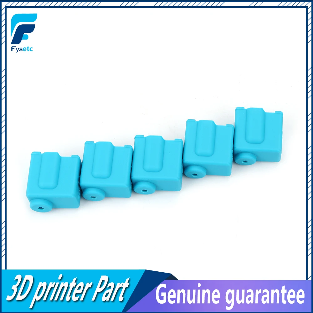 10pcs Blue Volcano V1 Silicone Sock Heated Block J-head Hotend Bowden/Direct Extruder Cover 3D Printer Part | Компьютеры и офис
