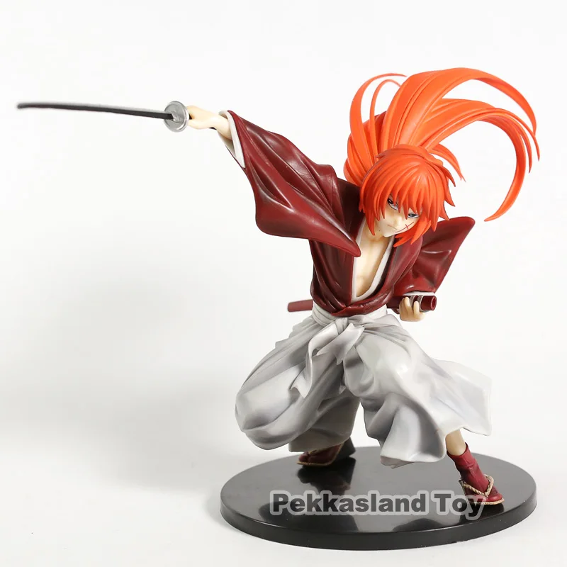 Бродяга Кэнсин HIMURA KENSHIN ПВХ фигурка Коллекционная модель игрушки