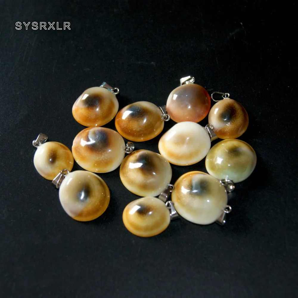 Оптовая продажа смешанных цветов в коробке камень кулон очаровательный