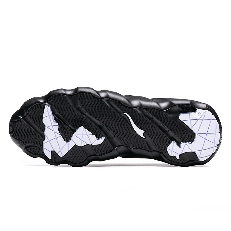 Onemix Summer Functional Rome Running Shoes 1 Shoes 3 Wear Breathable Black Sneakers Two-Piece Yoga Shoes Water Diving Shoes