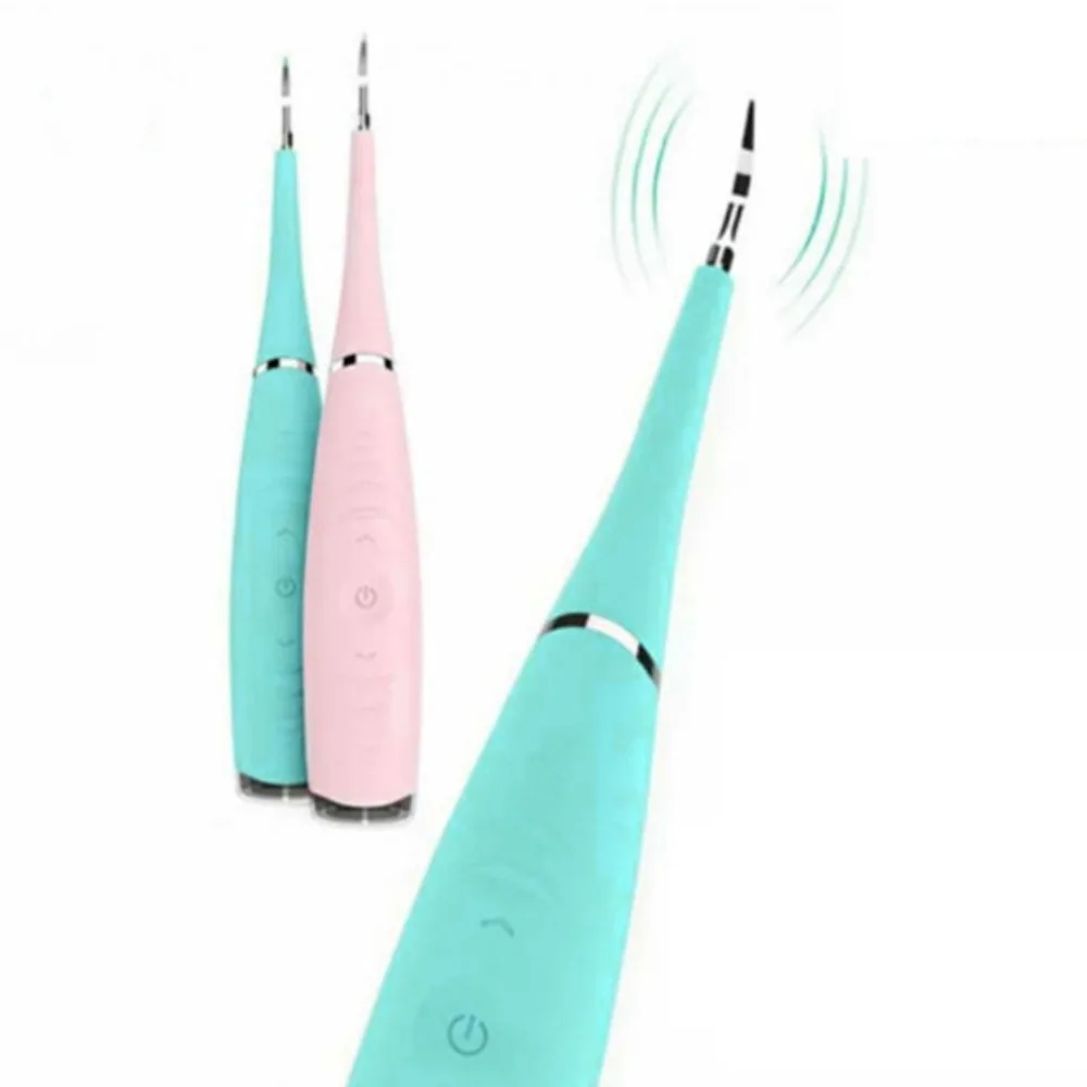 Portable Electric Sonic Dental Scaler Tooth Calculus Remover Stains Tartar Tool Dentist Teeth Whitening Toothbrush | Бытовая техника