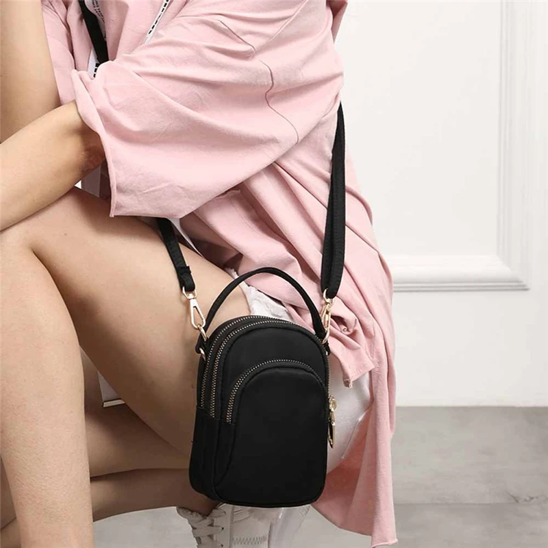 Женская мини сумка CONEED легкая нейлоновая водонепроницаемая мессенджер на молнии