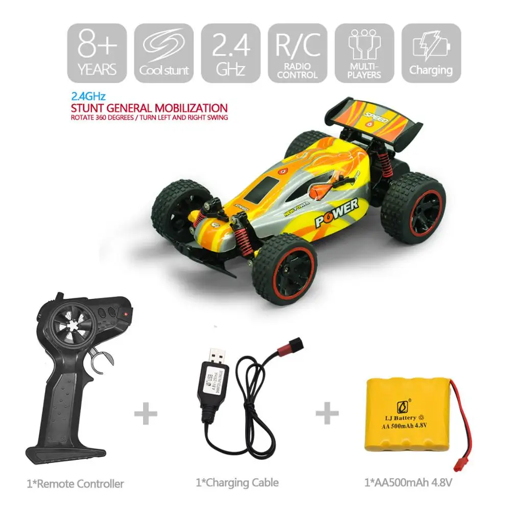 Sinovan RC автомобиль высокой скорости 1/16 радио управления ed машина 4CH пульт