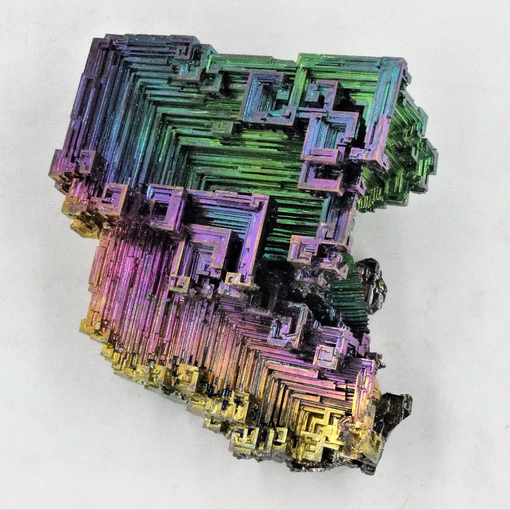 

1 pcs 50g Bismuth Crystals Titanate Metal Mineral Crystal