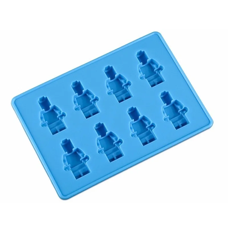 Тетрис блоки РОБОТ силиконовая форма для шоколада ледяной куб трафареты