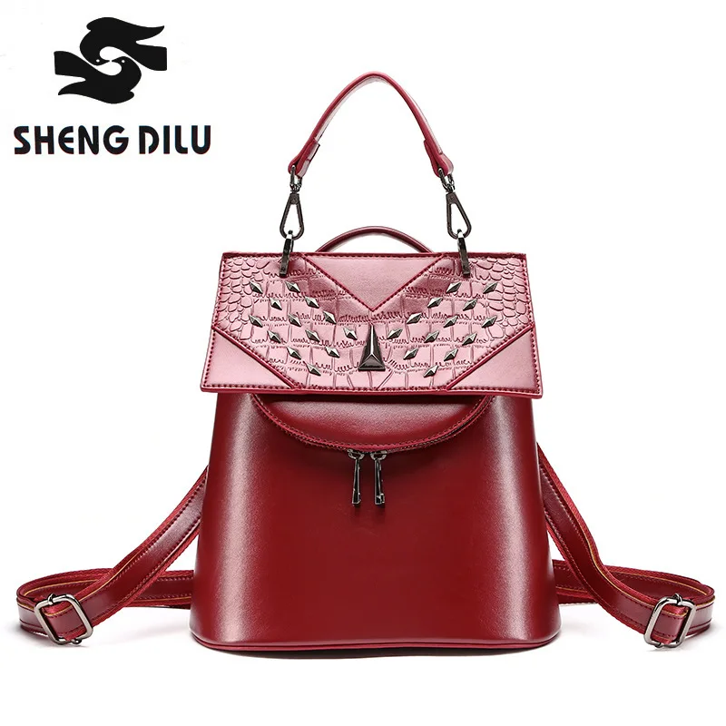 Новинка 2017 брендовые многофункциональные рюкзаки для девочек модные женские