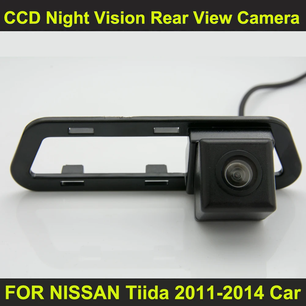 Автомобильная камера заднего вида с ночным видением CCD для NISSAN Tiida 2011 2014|car rear view