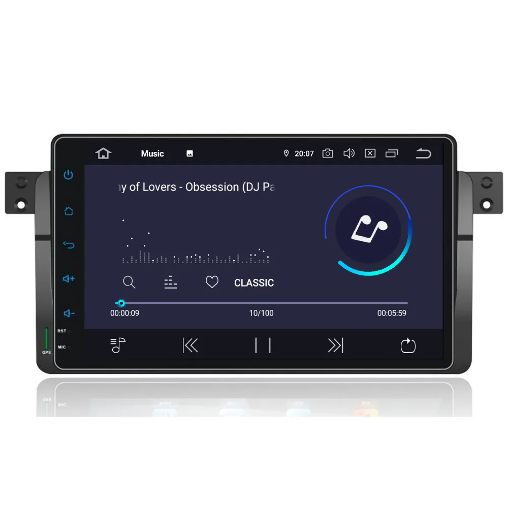 COIKA 9 &quotAndroid 0 Система Автомобильный DVD плеер для BMW 3 серии E46 MG ZT Rover 75 GPS Navi Touch