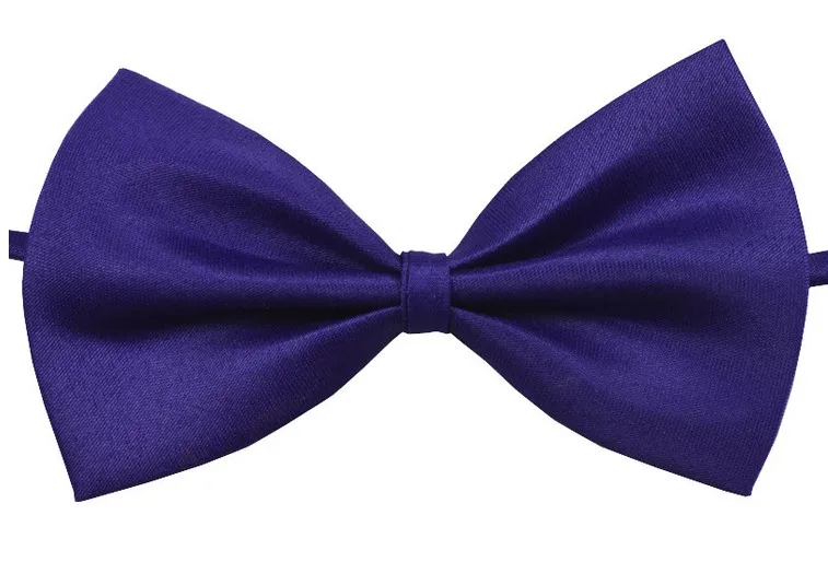 Purple Милые домашние животные,, модная Милая собачка, щенок, кошка, котенок, игрушка для домашних животных, детский однотонный галстук-бабочка, галстук, одежда для мальчиков, детей, девочек, свадьба - Цвет: Purple