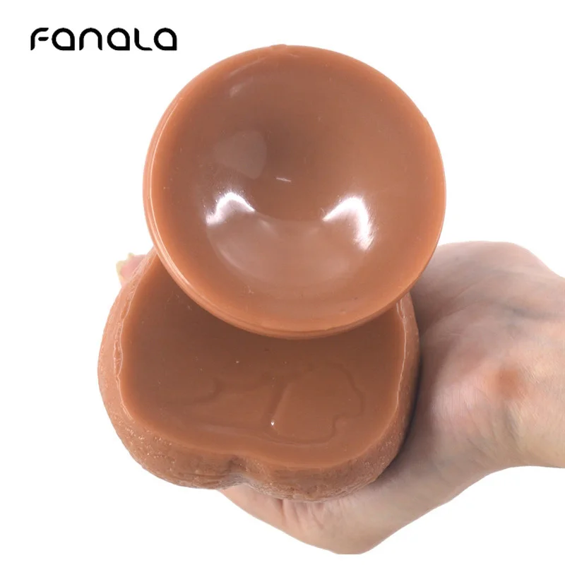 Огромный фаллоимитатор FanaLa вибратор реалистичные секс игрушки для женщин