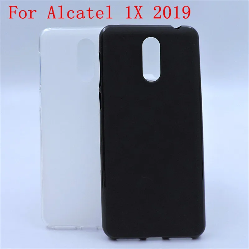 Роскошный мягкий силиконовый чехол для телефона Alcatel 1X 2019 5008Y 5 дюйма задние Чехлы