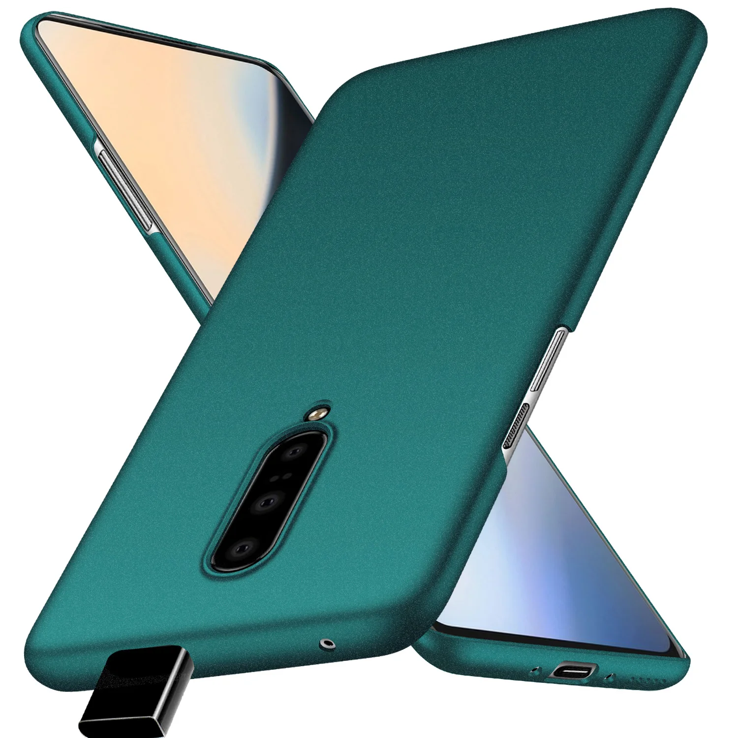 Для OnePlus 7 Pro чехол роскошный высококачественный Жесткий ПК Тонкий матовый защитный чехол на заднюю панель для one plus 7pro 1+ 7 pro