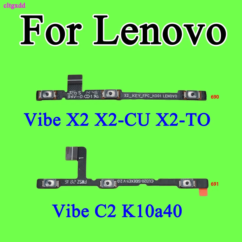 Cltgxdd новый для Lenovo Vibe C2 K10a40 VIBE X2 CU TO мощность громкость вверх вниз кнопка боковой