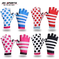 dh sports new men women anti slip gel pad bicycle short half finger cycling gloves breathable outdoor sports mtb bikes gloves