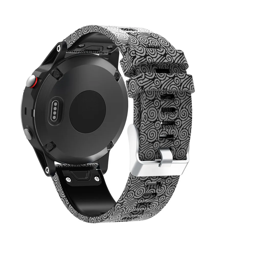 Сменный силиконовый ремешок для наручных часов Garmin Fenix 5, фитнес-браслет для смарт-часов