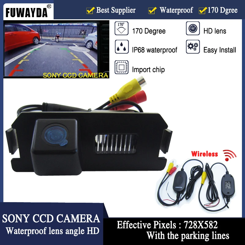 Автомобильные аксессуары FUWAYDA парковочная беспроводная камера заднего вида SONY HD