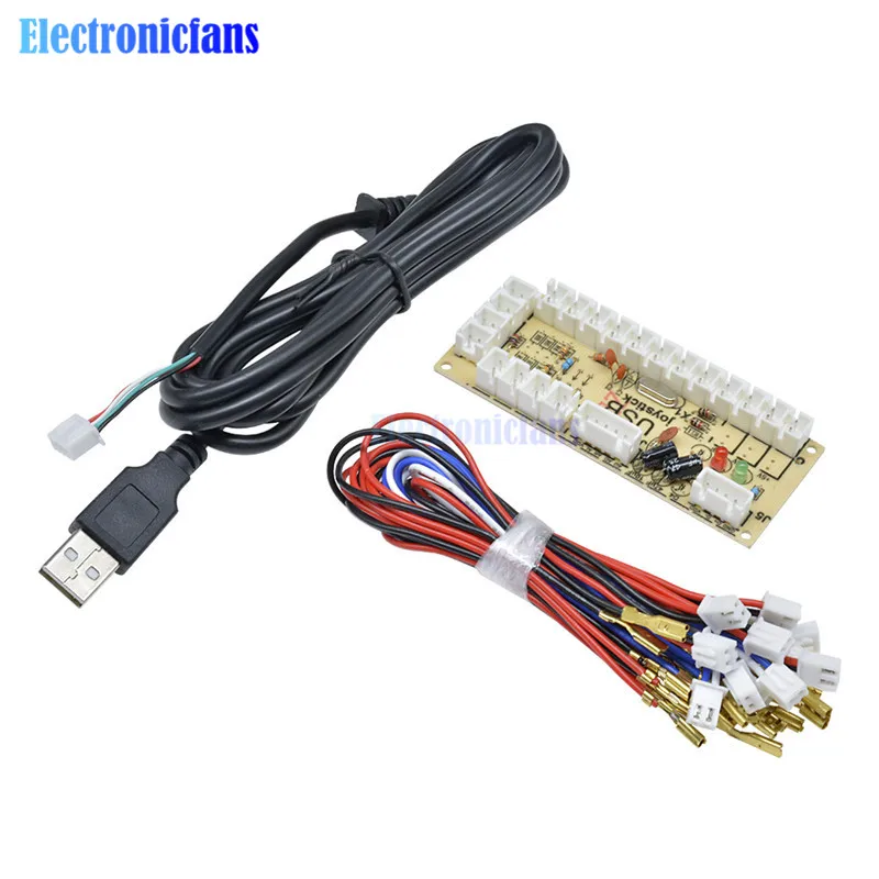Нулевая задержка USB энкодер на джойстик для ПК и кнопки Боевая палка модуль