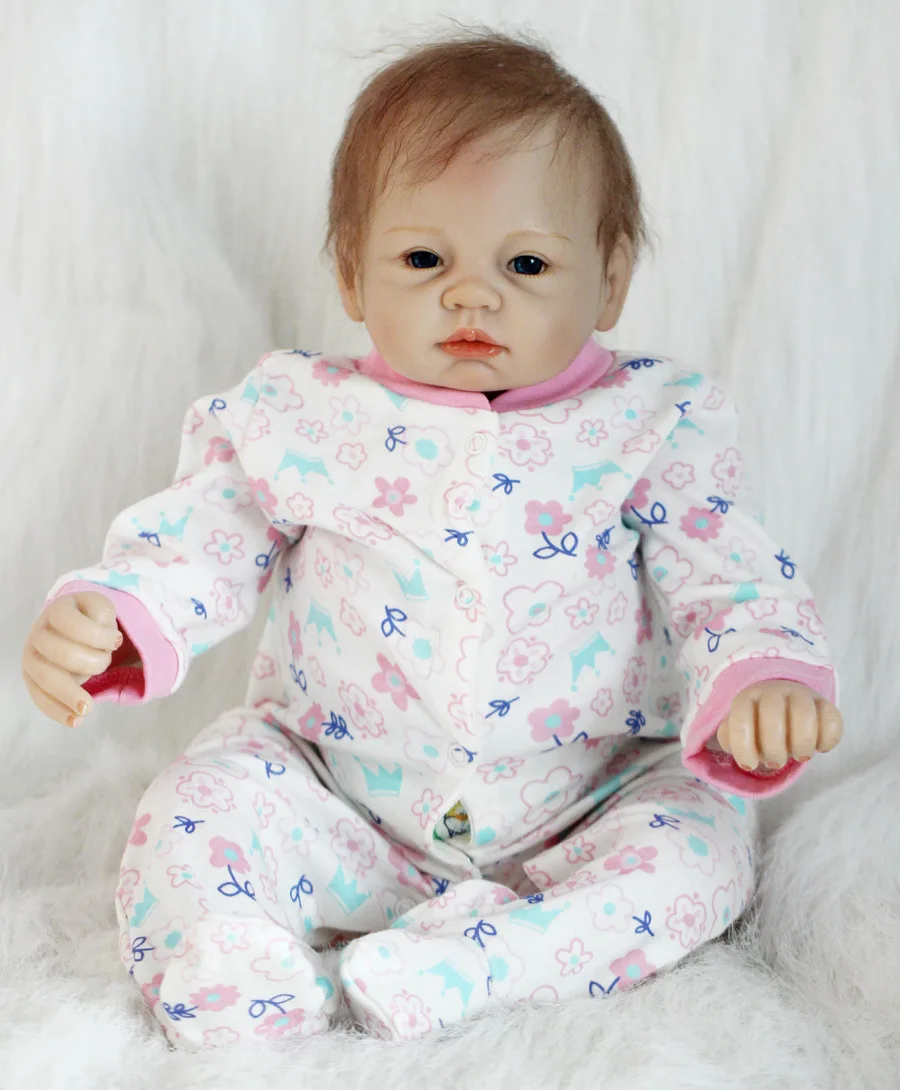 OtardDolls 22 дюймов мягкая силиконовая виниловая кукла Boneca Reborn 55 см мягкая силиконовая кукла Reborn Baby Doll Новорожденные реалистичные куклы Bebe Reborn