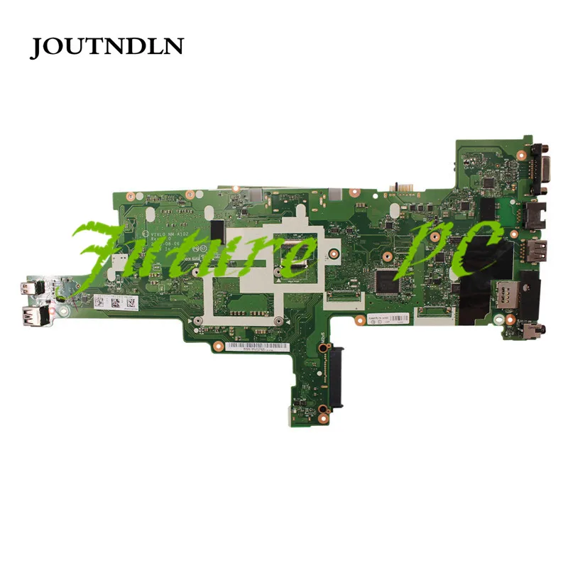 JOUTNDLN для Lenovo T440 материнская плата ноутбука NM A102 04X5003 DDR3L с i7 4600U CPU 4G RAM тестовая