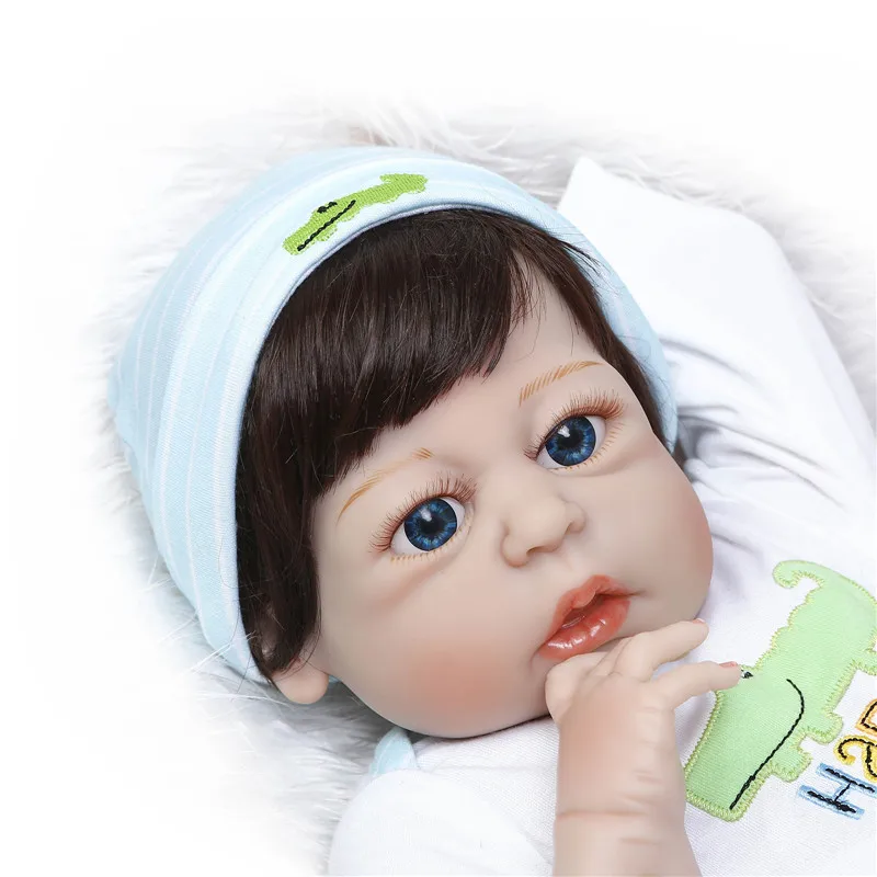 Реалистичные силиконовые куклы bebe boy reborn 55 см Новое поступление реалистичные