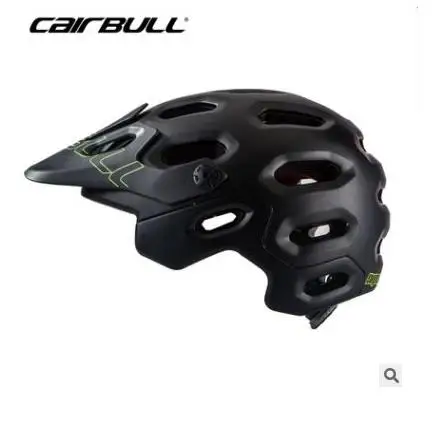 full black Cairbull ралли Велоспорт шлем велосипедный шлем горный велосипед MTB велосипед Регулируемый vr-шлем безопасности шлем - Цвет: full black