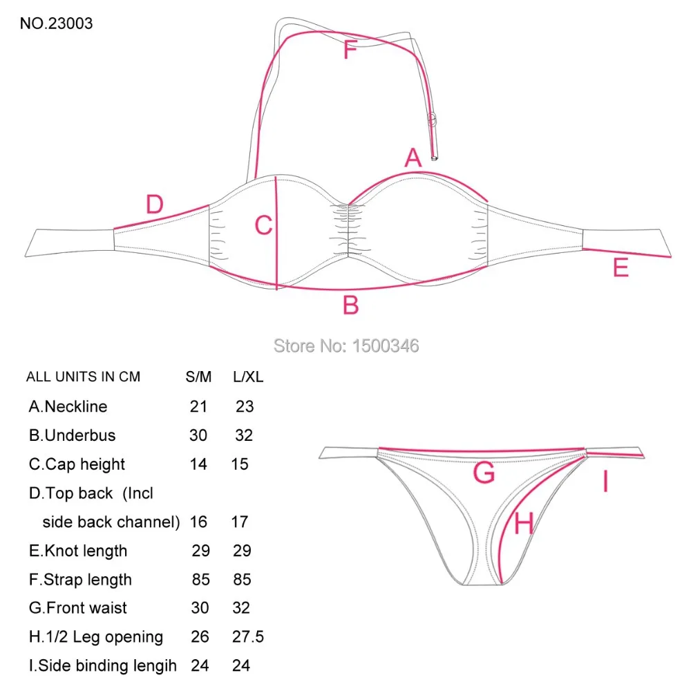 THE FILLE 2014 WOMEN'S SEXY 1/2 CUP BANDEAU BIKINIS-LIGHT PINK PLUS SIZE FREE SHIPPING SWIMSUIT |