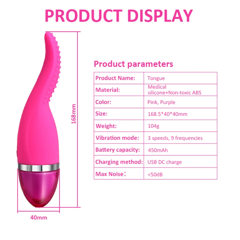 Язык вибратор секс стимулятор клитора Секс игрушки годе интимные товары