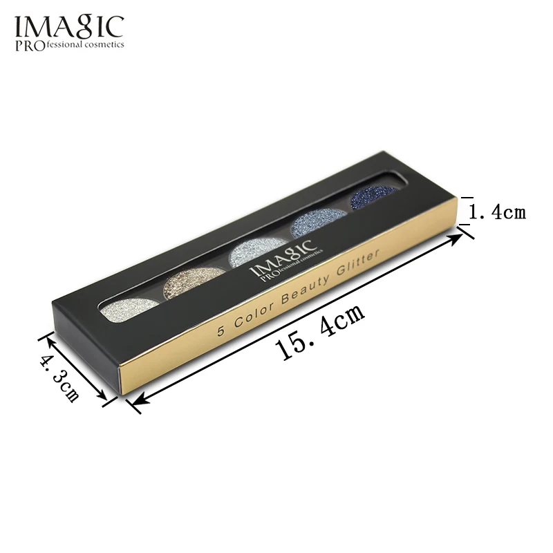 Imagic блеск теней для век яркий Радуга тени для век Косметика Make Up нажатии блестит diamond Радуга тени для век