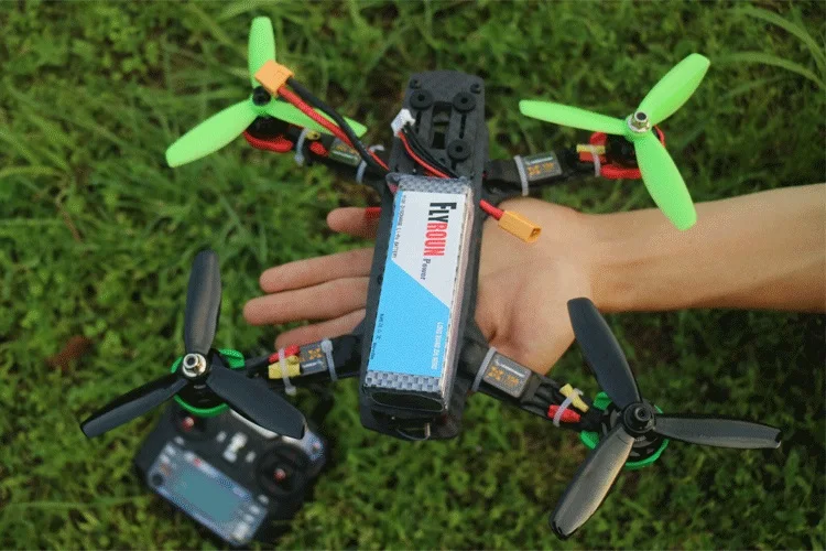 FPV Mini 250 мм карбоновая рама Дрон Квадрокоптер 4 arms F3 Acro мотор ESC батарея пропеллер
