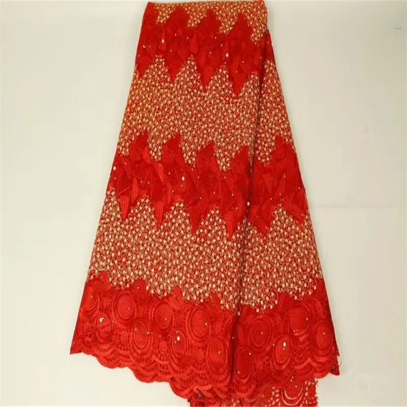 2019 Embroidered Tulle Lace With Stones And Beads Fabric For Wedding Dresses African High Quality xw60-1457 | Дом и сад