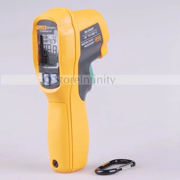 Бесплатная доставка Fluke 62 Max + двойной лазерный инфракрасный термометр