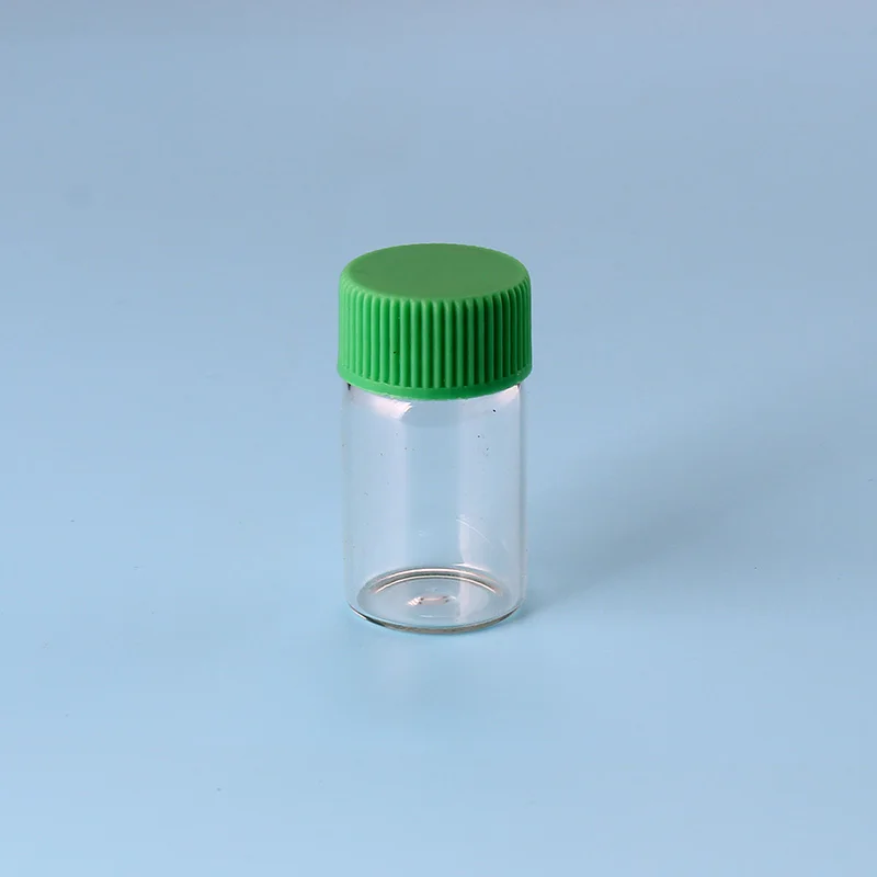 10 шт. 7/10 ML прозрачные стеклянные бутылки флаконы с прозрачными Стекло