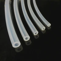 silicone rubber tube 1x2 1x3 2x3 2x4 2x5 3x4 3x5 3x6 3x8 mm transparent clear pipe hose medical plumbing