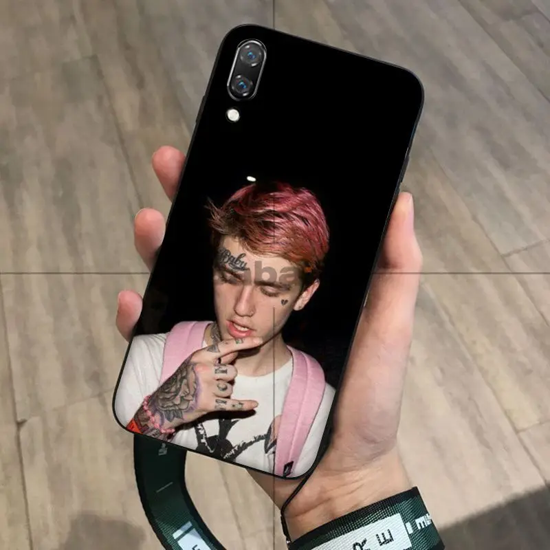 Babaite Lil Peep Bo TPU черный чехол для телефона Huawei Mate10 Lite P20 Pro P9 P10 Plus Mate9 10 Honor 9 View |