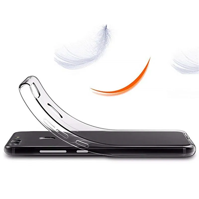 Мягкий прозрачный ТПУ силиконовый чехол для Asus ZenFone Max Plus (M1) ZB570TL телефона Pegasus 4S