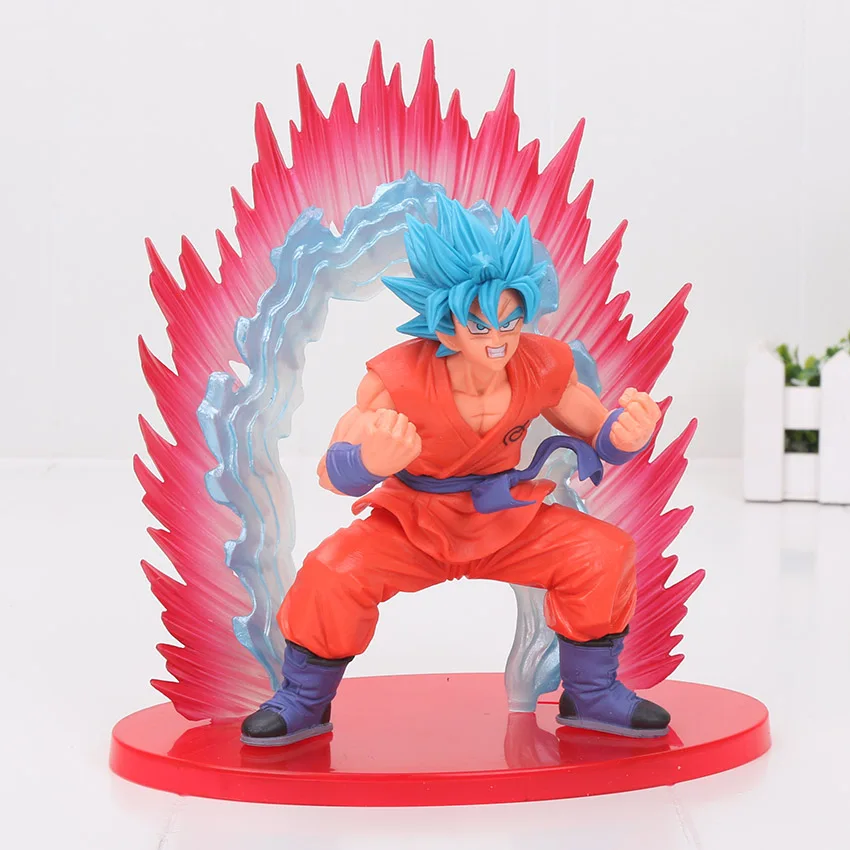 2249 goku 20cm bag Dragon Ball Z Супер воины Saiyan 4 Бог SS vegetto vegito голубые волосы Драконий жемчуг Гоку бульма Коллекционная фигурка игрушка - Цвет: 2249 goku 20cm bag