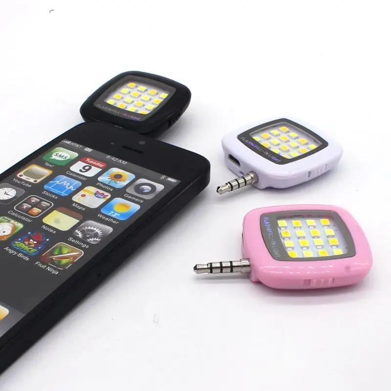 Светодиодная вспышка для селфи 10 шт. камеры телефона многократной фотосъемки