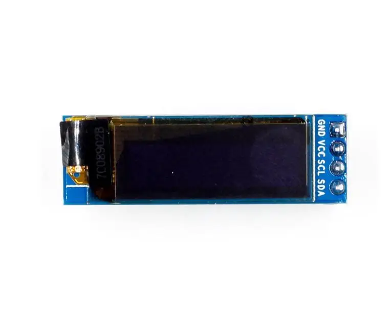 0 91 дюймов 128x32 IIC I2C белый/синий OLED ЖК дисплей DIY модуль SSD1306 Драйвер IC DC 3 V 5V Для arduino