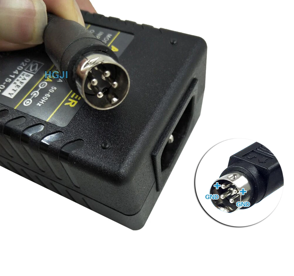 ТВ ЖК-дисплей Мощность адаптера переменного тока DC12v 5a 12v 6a 12v 8a 24v 2a 24v 3a 24v 5a 4pin адаптер VCR 24V3A Четыре контактный импульсный источник питания светодиодного табло