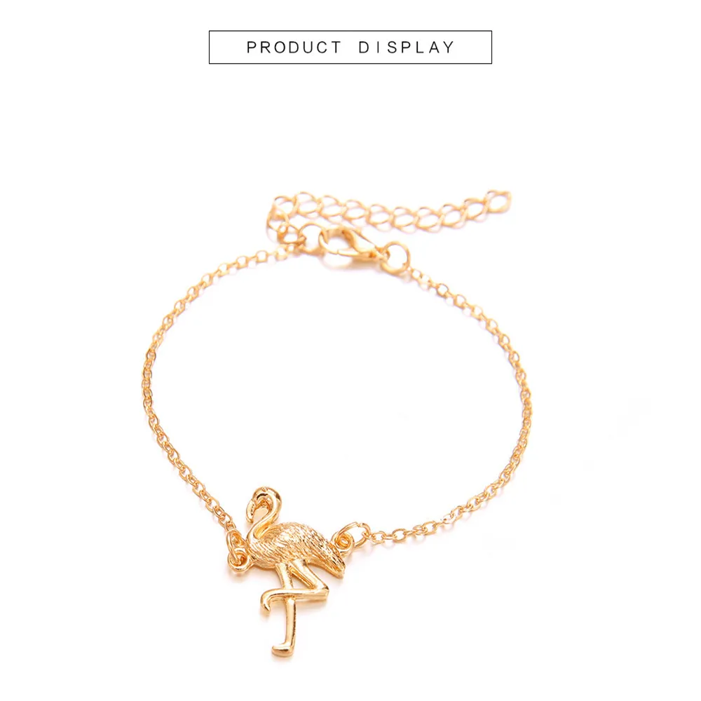 MLING 3 шт./компл. Винтажный Золотой фламинго арбузный корпус браслет с кисточками
