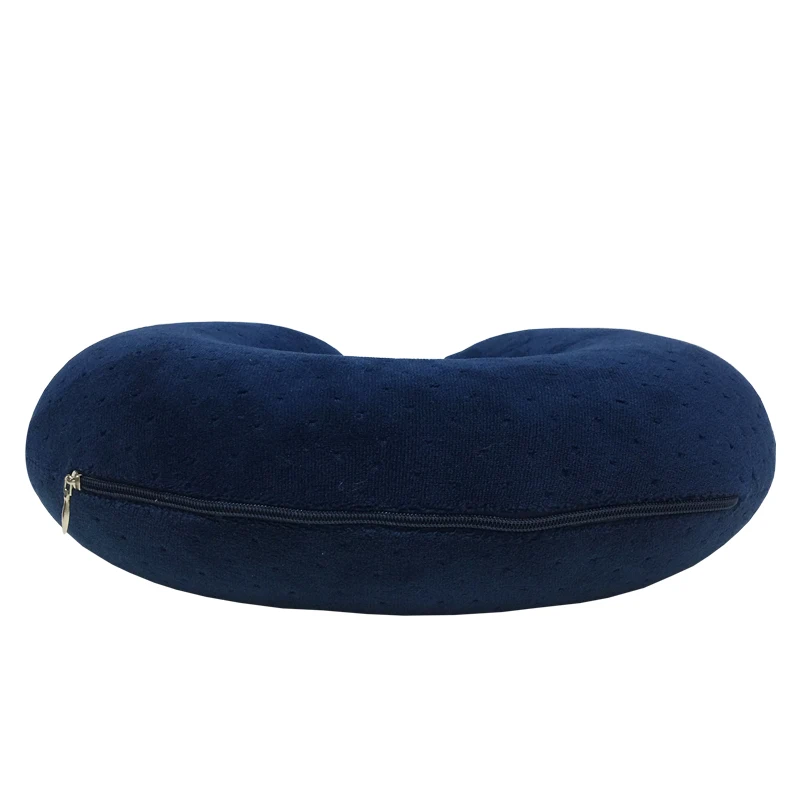 Solid Color U Shape of the Pillow Slow Rebound Memory Foam Bus Trip Day Touring Family Is Comfortable Service Life For Five Year | Дом и сад