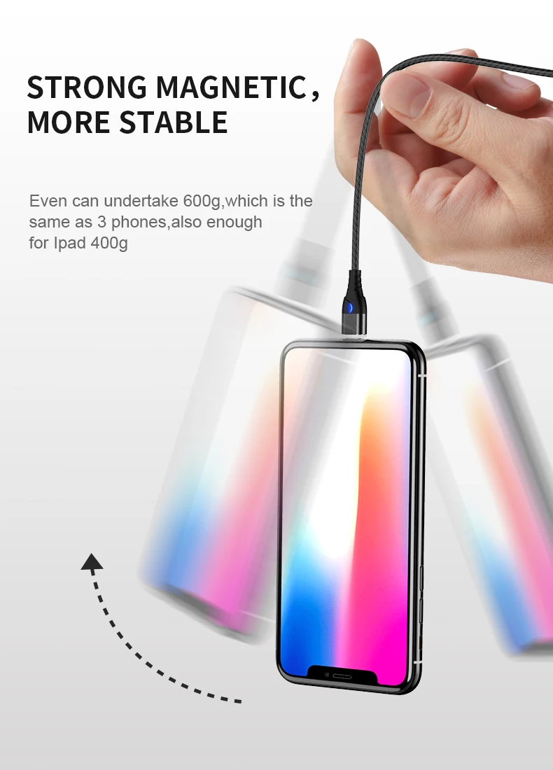 Tongyinhai Micro USB кабель Магнитный USB C Тип быстрой зарядки шнур для передачи данных для huawei 3A быстрое зарядное устройство магнитный разъем